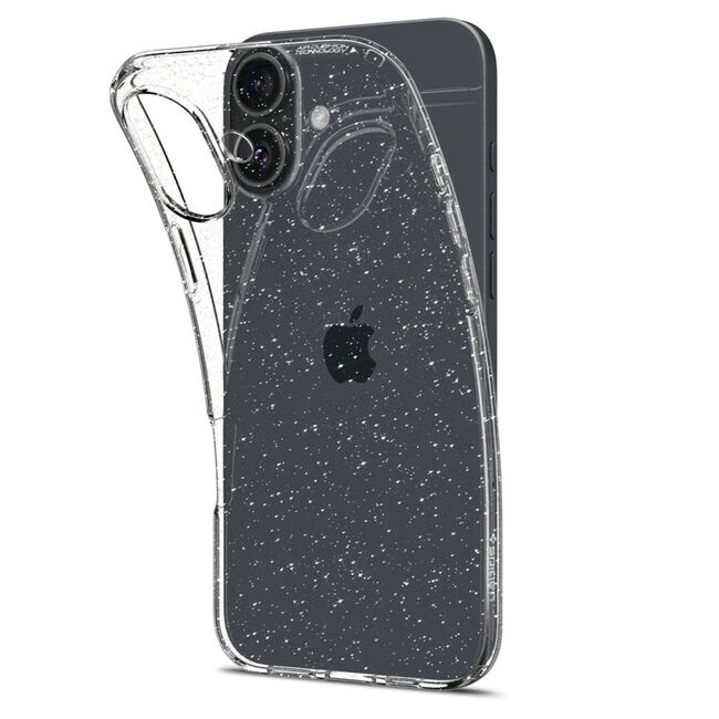 Husa premium pentru  iPhone 16 Spigen Liquid Crystal - alb