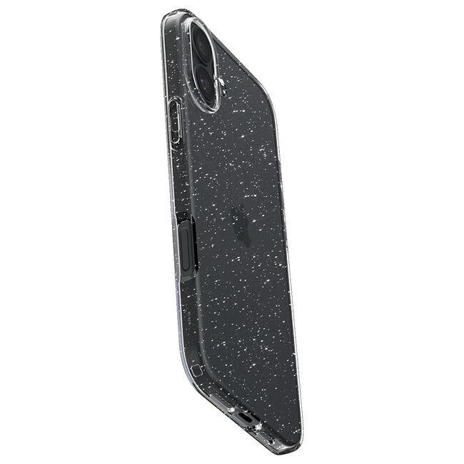 Husa Spigen - liquid crystal glitter - iphone 16 plus - crystal quartz
