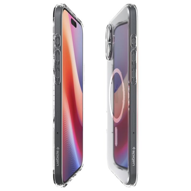 Husa premium pentru  iPhone 16 Plus Spigen Liquid Crystal MagSafe - transparent