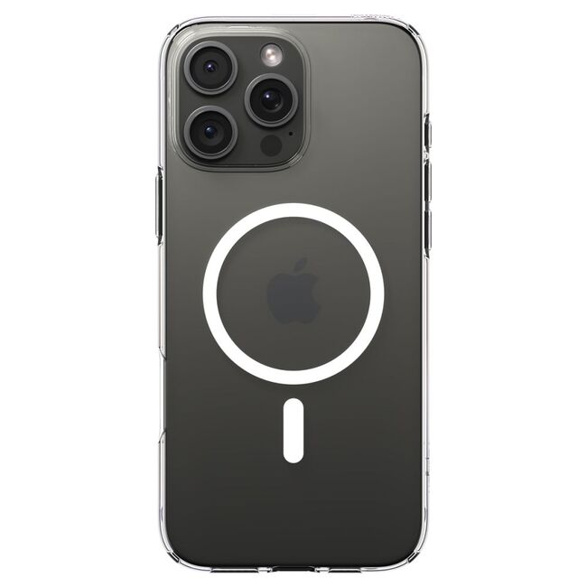 Husa premium pentru  iPhone 16 Pro Spigen Liquid Crystal cu MagSafe - transparent