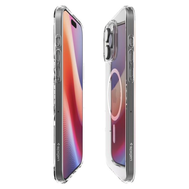 Husa premium pentru  iPhone 16 Pro Max Spigen - Liquid Crystal MagSafe - Transparent