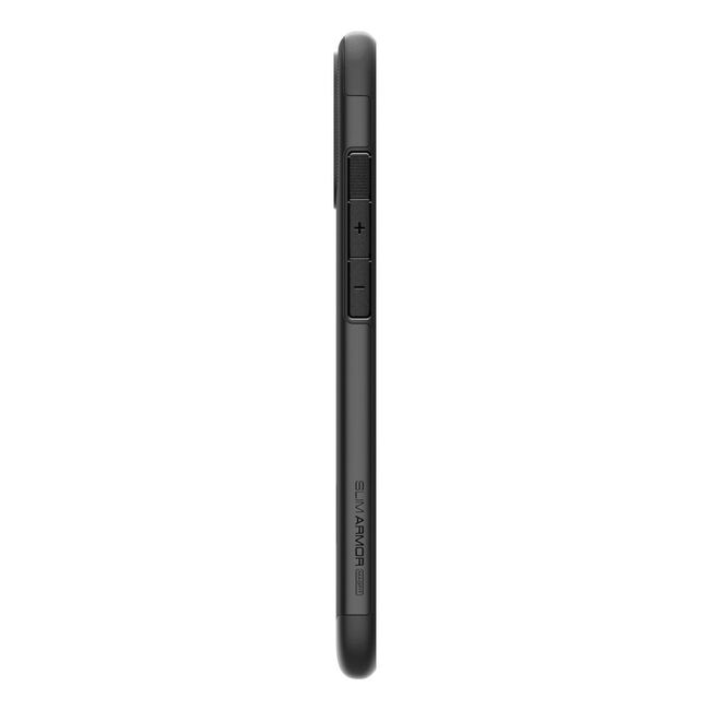 Husa premium pentru  iPhone 16 Spigen Slim Armor MagSafe - negru intens