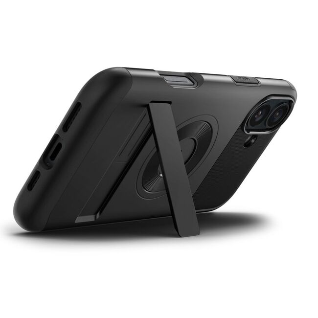 Husa premium pentru  iPhone 16 Spigen Slim Armor MagSafe - negru intens