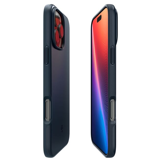 Husa premium pentru  iPhone 16 Pro Max Spigen Thin Fit MagSafe - albastru