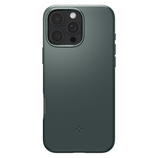 Husa premium pentru  iPhone 16 Pro Max Spigen Thin Fit MagSafe - verde