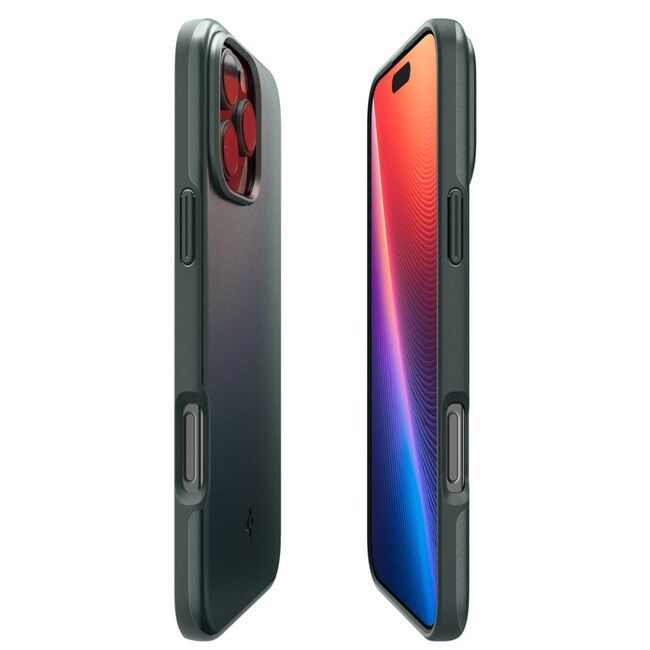 Husa premium pentru  iPhone 16 Pro Max Spigen Thin Fit MagSafe - verde