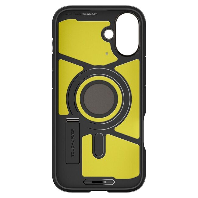 Husa premium pentru  iPhone 16 Spigen Tough Armor MagSafe - maro