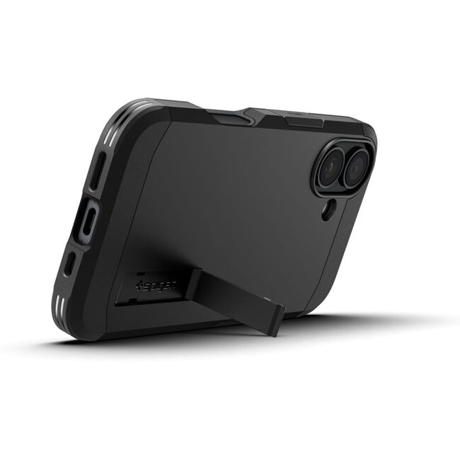Husa premium pentru  iPhone 16 Plus Spigen Tough Armor MagSafe - negru