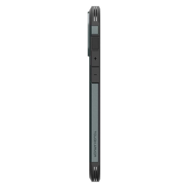 Husa premium pentru  iPhone 16 Pro Spigen Tough Armor MagSafe - verde