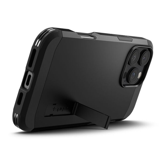 Husa premium pentru  iPhone 16 Pro Spigen Tough Armor MagSafe - negru