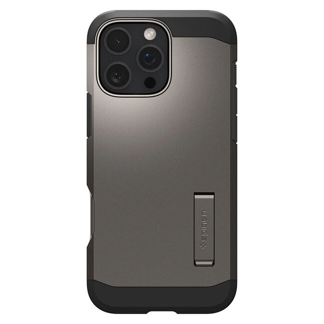 Husa premium pentru  iPhone 16 Pro Max Spigen Tough Armor MagSafe - maro