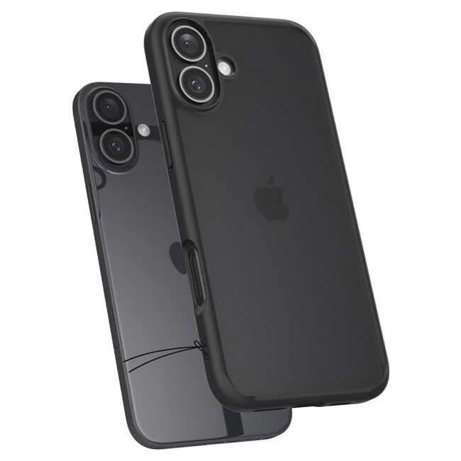 Husa Spigen - ultra hybrid - iphone 16 - frost black