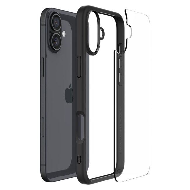 Husa Spigen - ultra hybrid - iphone 16 - matte black