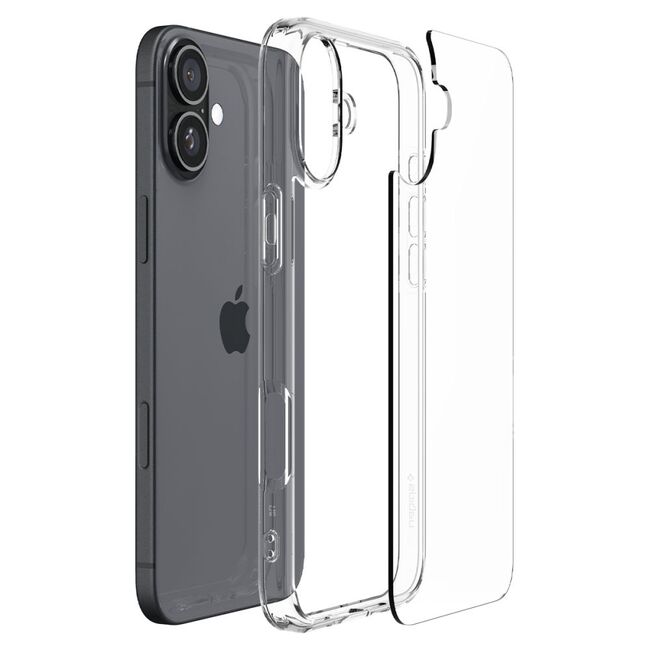 Husa Spigen - ultra hybrid - iphone 16 plus - crystal clear