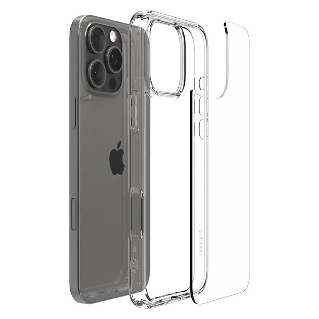 Husa premium pentru  iPhone 16 Pro Spigen Ultra Hybrid - crystal clear