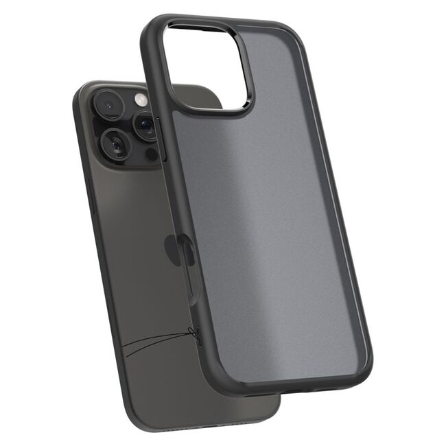 Husa premium pentru  iPhone 16 Pro Spigen Ultra Hybrid - frost black