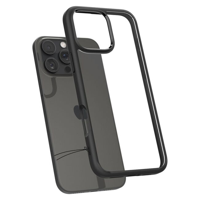 Husa premium pentru  iPhone 16 Pro Spigen Ultra Hybrid - negru mat