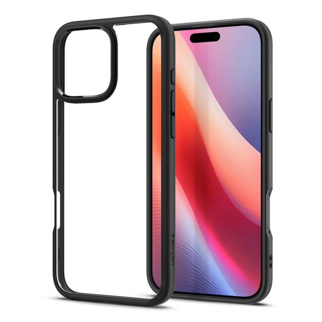 Husa premium pentru  iPhone 16 Pro Spigen Ultra Hybrid - negru mat