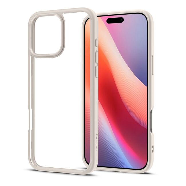 Husa premium pentru  iPhone 16 Pro Spigen Ultra Hybrid - natural titanium
