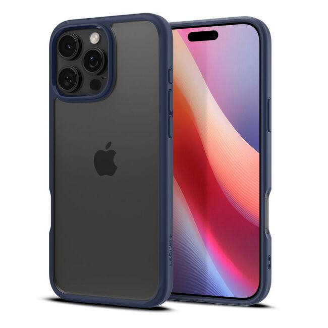 Husa premium pentru  iPhone 16 Pro Spigen Ultra Hybrid - albastru