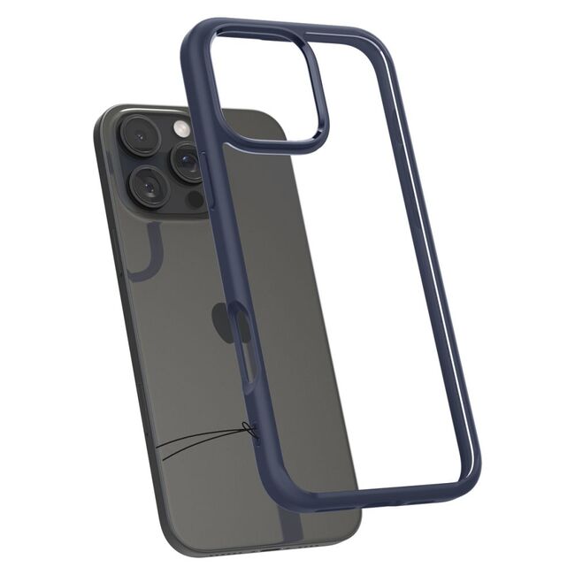 Husa premium pentru  iPhone 16 Pro Spigen Ultra Hybrid - albastru
