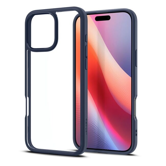 Husa premium pentru  iPhone 16 Pro Spigen Ultra Hybrid - albastru
