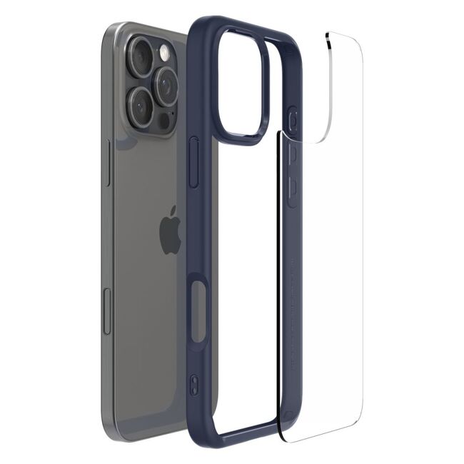 Husa premium pentru  iPhone 16 Pro Spigen Ultra Hybrid - albastru