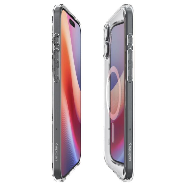 Husa premium pentru  iPhone 16 Spigen Ultra Hybrid MagSafe - transparent