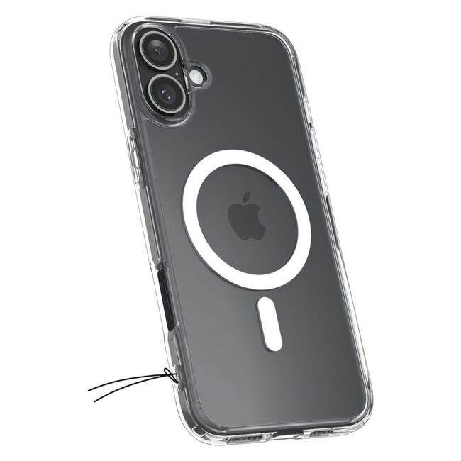 Husa premium pentru  iPhone 16 Plus Spigen Ultra Hybrid MagSafe - alb