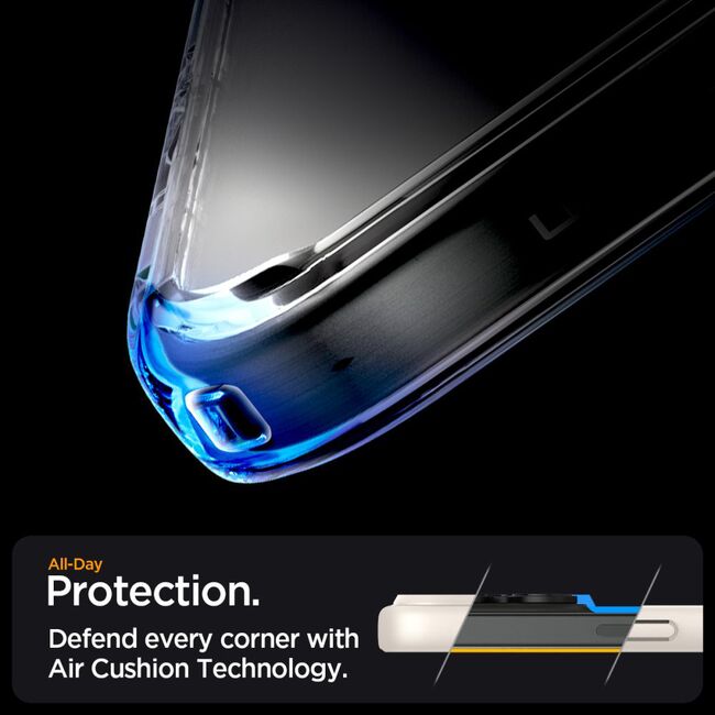 Husa premium pentru  iPhone 16 Pro Spigen ultra hybrid magsafe frost - bej