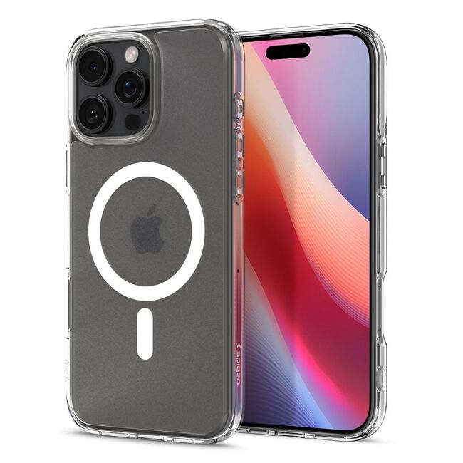Husa premium pentru  iPhone 16 Pro Max Spigen Ultra Hybrid MagSafe - transparent