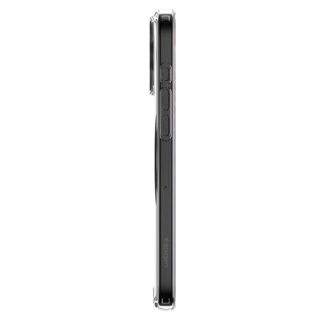 Husa premium pentru  iPhone 16 Pro Max Spigen Ultra Hybrid MagSafe transparent - alb