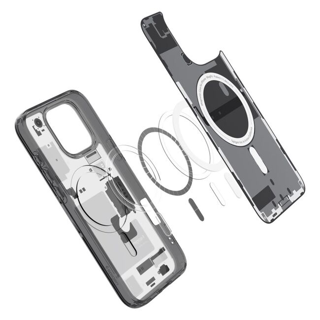 Husa premium pentru  iPhone 16 Pro Max Spigen Ultra Hybrid Zero One MagSafe - negru