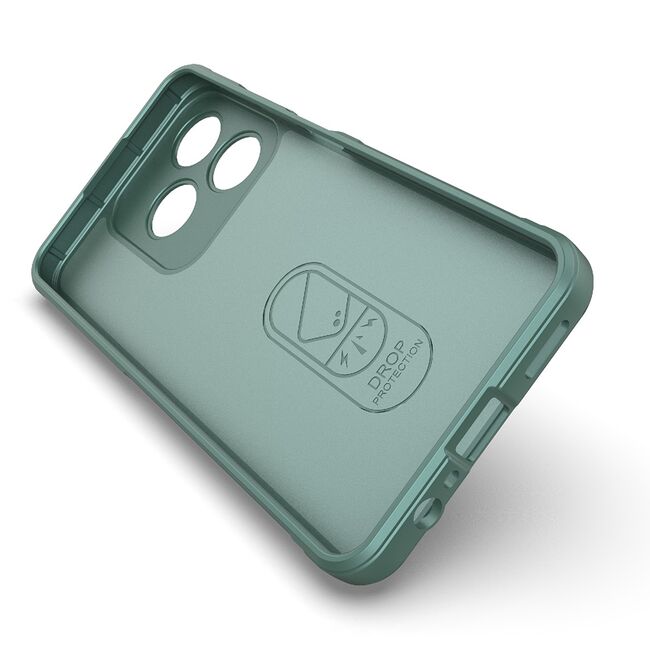 Husa pentru  Realme C61, Realme C63 Liquid Silicone, Microfibre Lining, Non-Slip Airbag Design, bordeaux