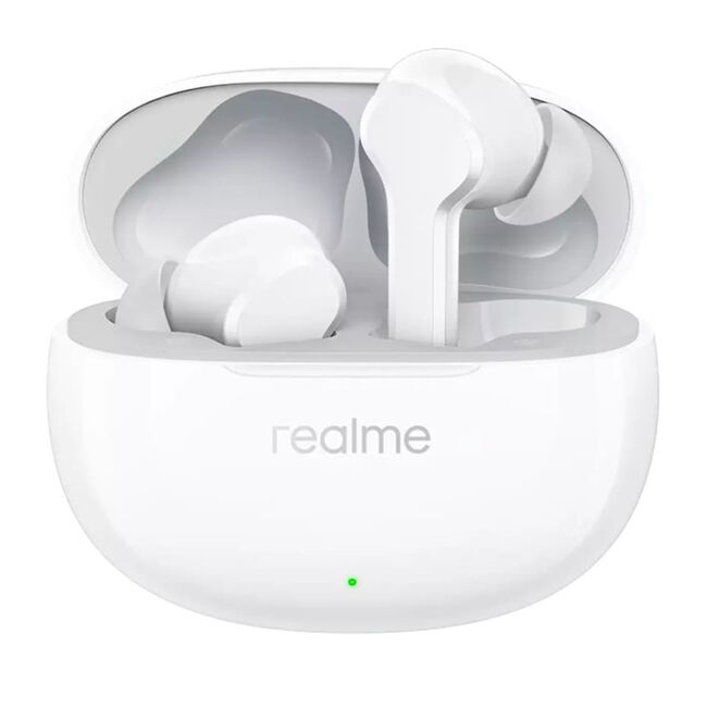 Casti Realme - wireless earbuds (buds t110) -  active noise cancellation, ipx5, bluetooth 5.4 - alb