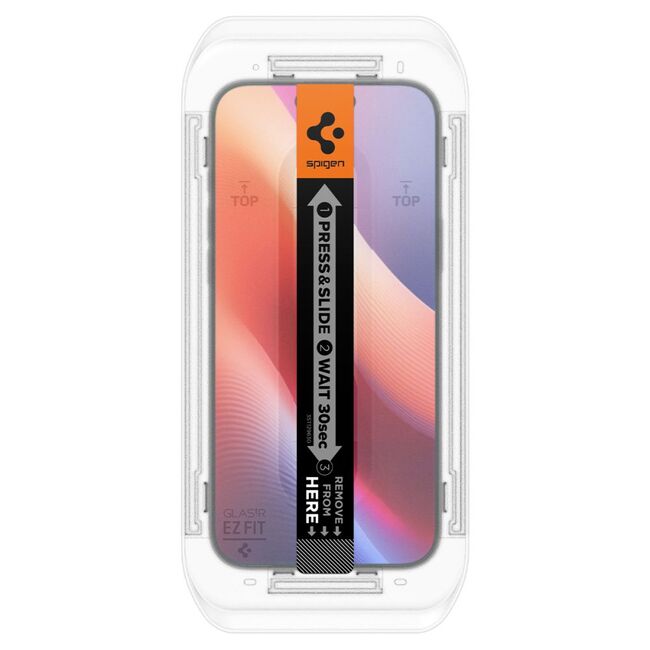 Set 2 x Folie sticla Spigen - glas.tr ez-fit (2 pack) - iphone 16 pro max - privacy