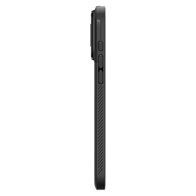 Husa iPhone 16 Pro Max Spigen Optik Armor MagSafe, negru