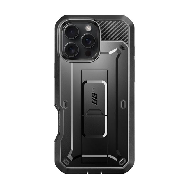 Husa 360 iPhone 16 Pro Max Supcase Unicorn Beetle Pro, negru