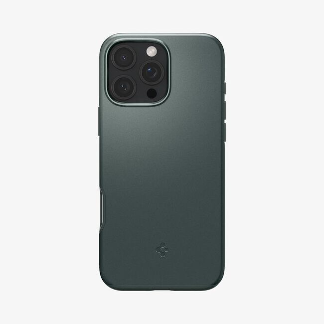 Husa premium pentru  iPhone 16 Pro Spigen thin fit magsafe - verde