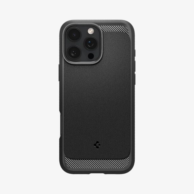 Husa premium pentru  iPhone 16 Pro Spigen Rugged Armor MagSafe - negru