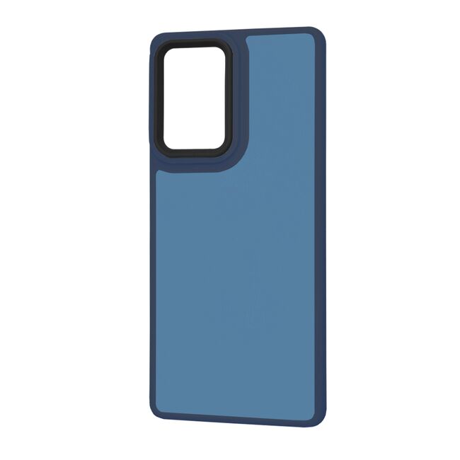 Husa pentru  Motorola Edge 50 Fusion Ghost Series frosted - albastru