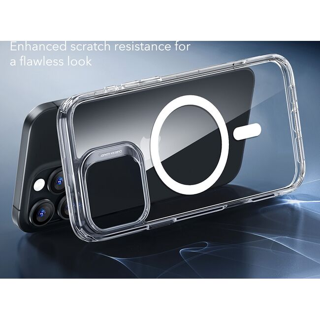 Husa pentru  iPhone 16 Pro Max cu MagSafe Classic Hybrid HaloLock - clear