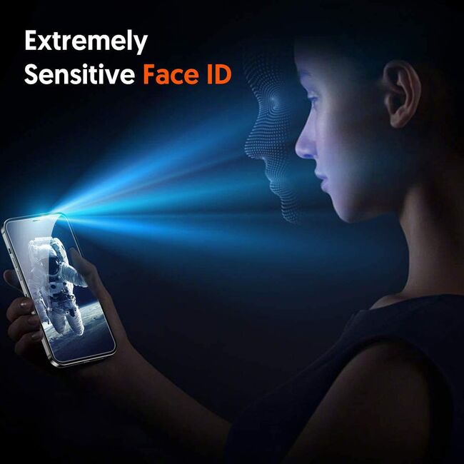 Folie sticla pentru iPhone 16 Pro Max 111d Full Cover / Full Glue tempered glass - margini negre