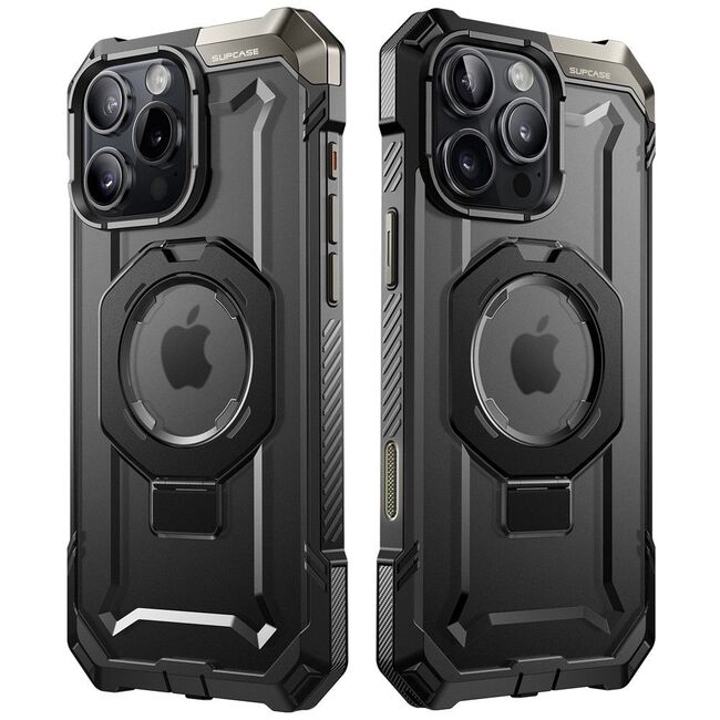 Husa iPhone 16 Pro Max Supcase Unicorn Beetle Defender, negru
