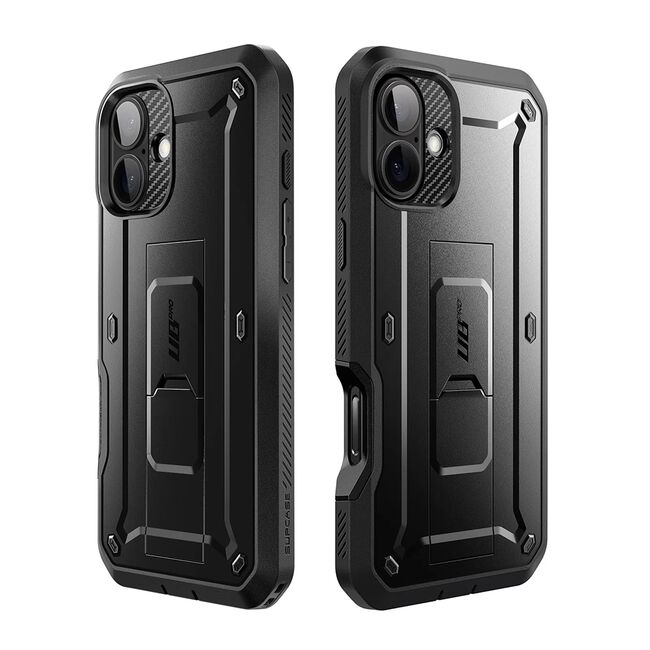 Husa iPhone 16 Supcase Unicorn Beetle Pro, negru