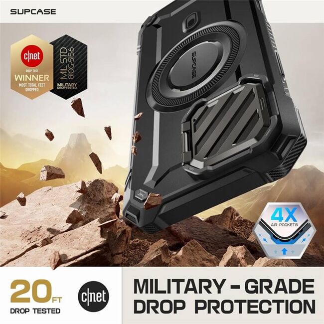 Husa iPhone 16 Pro Supcase Unicorn Beetle XT MagSafe, negru