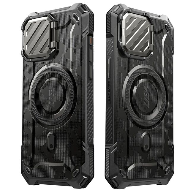 Husa iPhone 16 Pro Max Supcase Unicorn Beetle XT MagSafe, gri