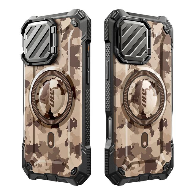 Husa iPhone 16 Pro Max Supcase Unicorn Beetle XT MagSafe, maro