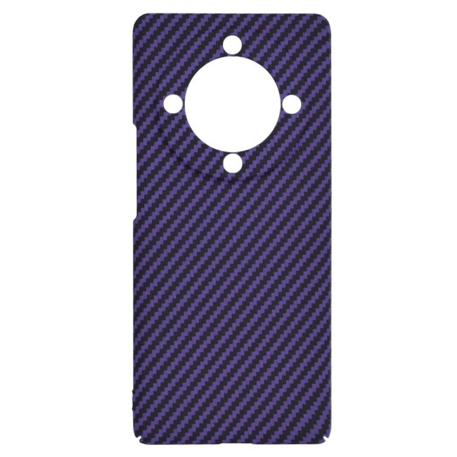 Husa pentru  Honor Magic 5 Lite CarbonFiber UltraSlim, Lightweight, mov