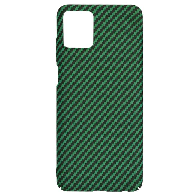 Husa pentru  Motorola Moto G32 CarbonFiber UltraSlim, Lightweight, verde